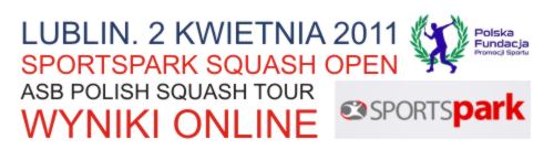 2011 04 02/02 Wyniki Turniejowe<br />LUBLIN – ASB Polish SQUASH TOUR SPORTSPARK OPEN by POLSKA FUNDACJA PROMOCJI SPORTU<br />GDAŃSK – GOOD LUCK<br />KRAKÓW – RACQUET<br />ZIELONA GÓRA – PLS<br />SZCZECIN – SQUASH CLUB <br />ZAKOPANE – BELVEDERE<br />WROCŁAW – ROZWOJOWY WEEKEND SQUASHA<br />ZIELONA GÓRA – SQUASH UP<br />Manchester