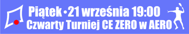 <H2>2012 09 21 Zapowiedzi Turniejowe <br />Piątkowy Turniej C w AERO </H2>