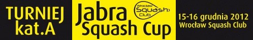 2012 12 15/16 Wyniki Turniejowe<br />Wrocław Squash Club – Jabra Squash Cup [PFS A] & Lizard by Grzeczyn [PFS C]