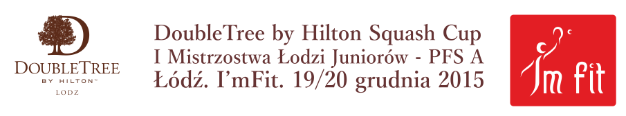 2015 12 19/20 Wyniki Turniejowe – DoubleTree by Hilton Squash Cup. I Mistrzostwa Łodzi Juniorów