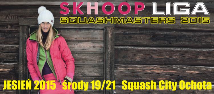 Liga SKHOOP squashmasters 2015 – Info