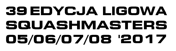 <H3>39 Liga SQUASHMASTERS 2017 [05/06/07/08] – Info</H3>