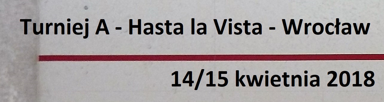 Hasta La Vista – Turniej PFS A 14/15 kwietnia 2018
