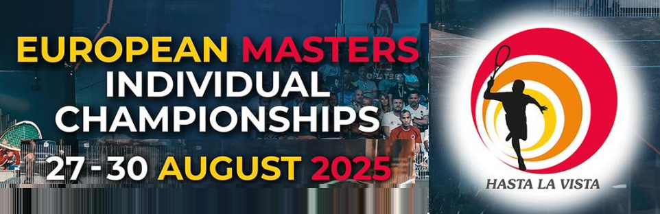 Mistrzostwa Europy MASTERS’2025 w Squashu